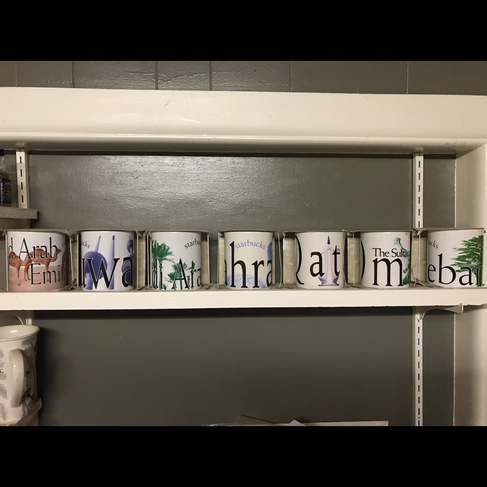 2006 Limited Edition Starbucks UAE coffee cups